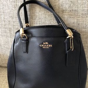 Navy Coach Purse